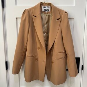 Walter Baker Tan Women's Blazer. Size S, GUC.
